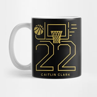 caitlin clark 22 Mug